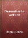 Cover image for Dramatische werken
